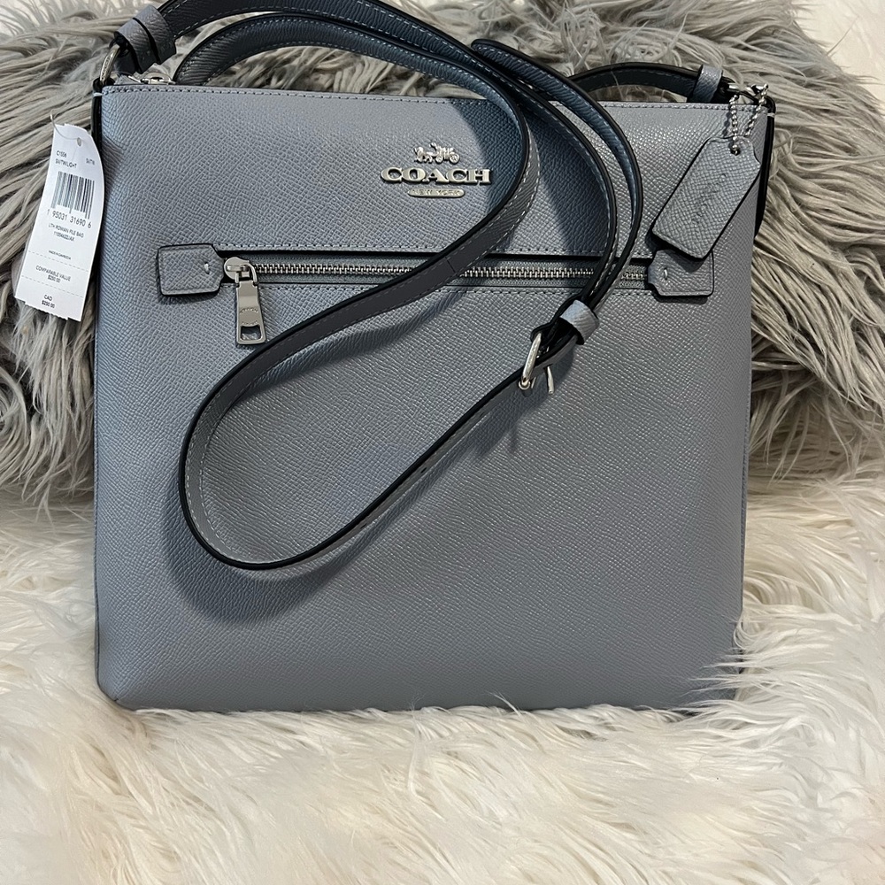 Coach Rowan File bag. AUTHENTICITY GUARANTEE